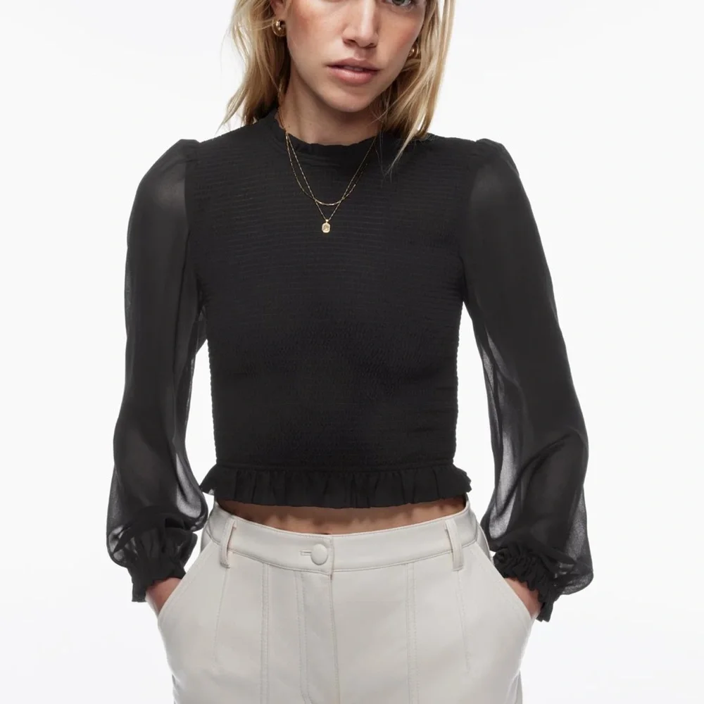 BNWOT Wilfred tempest blouse shadown mauve